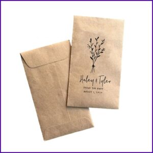 Custom Seed Packet Envelopes