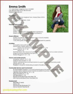 Dance Class Registration Form Template