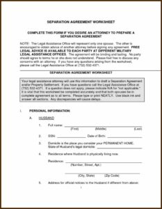 Divorce Forms Louisiana