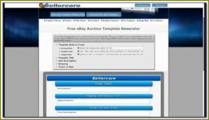 Ebay Listing Template Creator