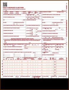 Electronic Hcfa 1500 Claim Form
