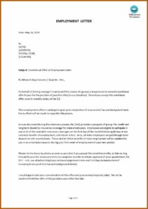 Employee Background Verification Mail Format