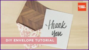 Envelope Punch Board Hobby Lobby