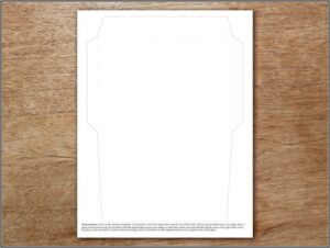 Epson Envelope Printing Template