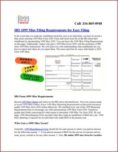 File Form 1099 Misc