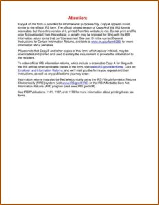 Fillable 1099 Form 2018