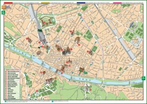 Florence Walking Tour Map Pdf
