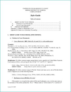 Florida Middle District Bankruptcy Forms