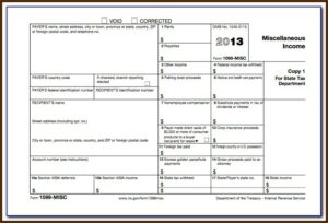 Form 1099 Misc California