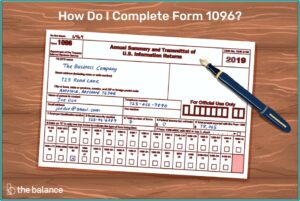 Form 1099 Template 2020
