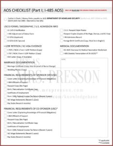Form For Fiance Visa