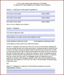 Forms For Guardianship Of A Minor Child In Indiana