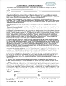 Free Licensing Agreement Template