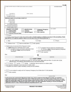 Free Online Child Custody Papers