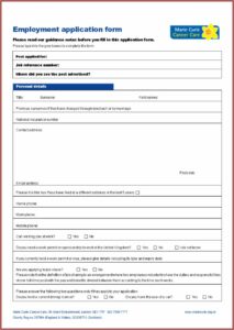 Free Sample Cover Letter For Job Application In Word Format