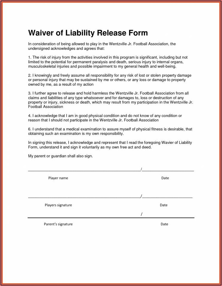General Photography Release Form