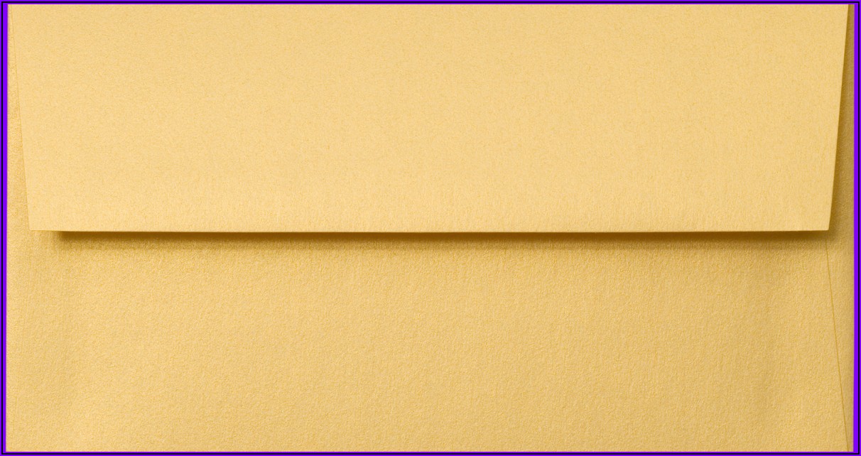 Gold Metallic A7 Envelopes