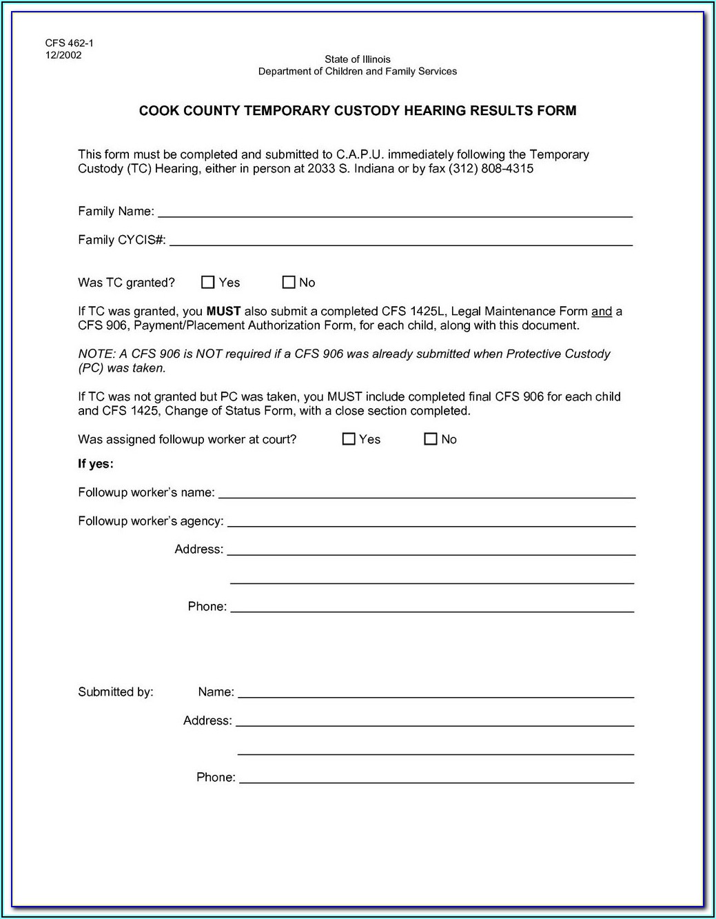 Guardianship Application Form Texas
