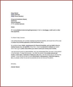 Hardship Application For Student Loans