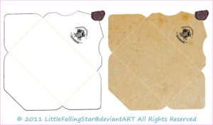 Harry Potter Acceptance Letter Envelope Printable