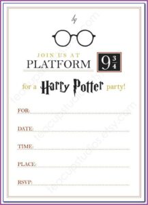 Harry Potter Hogwarts Letter Envelope Template