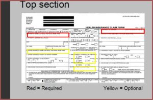 Hcfa Claim Form Fields