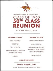 High School Reunion Invitation Template