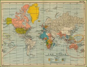 Historical World Maps For Sale