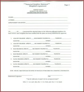 Hoa Architectural Review Forms