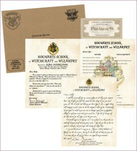 Hogwarts Acceptance Letter Envelope
