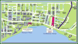 Hotels Near Sheraton Waikiki Map