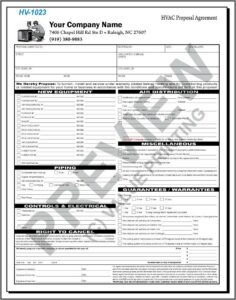 Hvac Business Plan Template