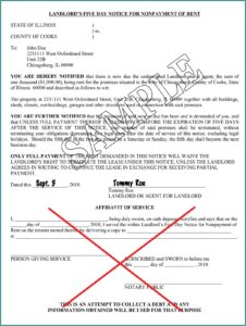 Illinois No Trespassing Form