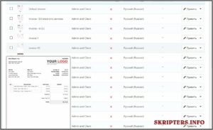 Invoice Delivery Template Builder With Custom Number