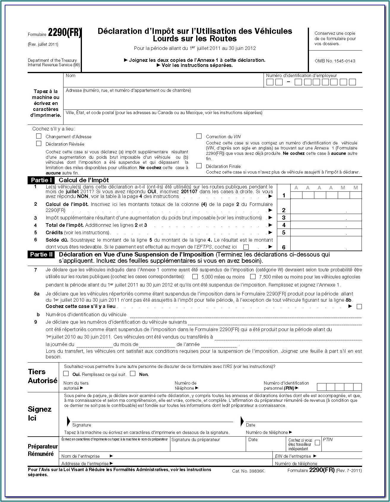 Irs Form 2290 Instructions 2018