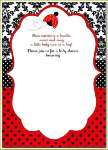 Jungle Animal Baby Shower Invitation Templates