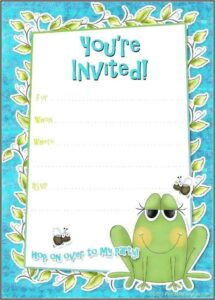 Karaoke Invitation Template Free