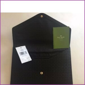 Kate Spade Black Envelope Clutch