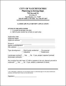 Landscape Maintenance Estimate Template