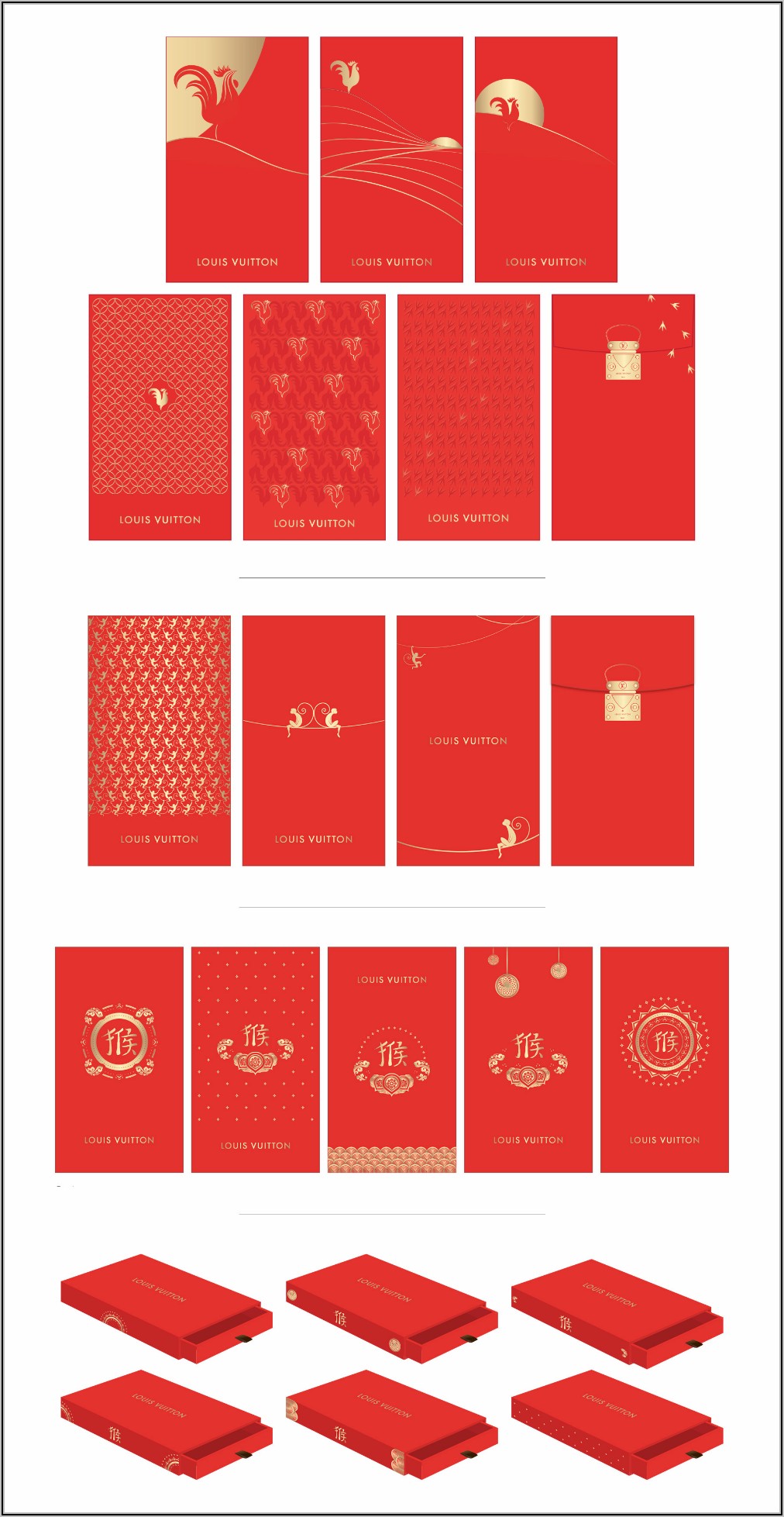 Louis Vuitton Red Envelope
