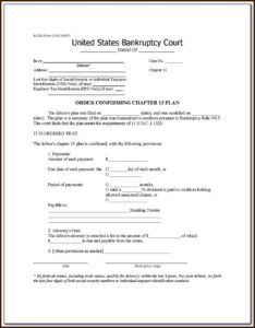 Maryland Bankruptcy Forms For Chapter 7