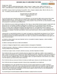 Medical Power Of Attorney Form
