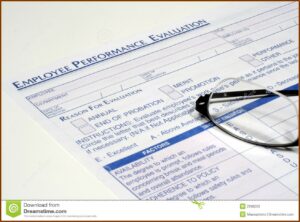 Naf Employee Performance Evaluation Form