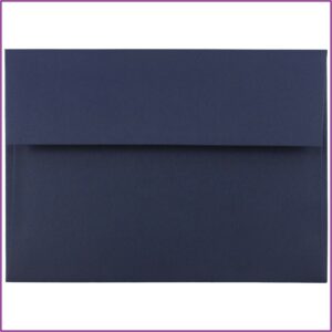 Navy Blue 5 X 7 Envelopes
