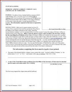 Nevada Secretary Of State Llc Forms