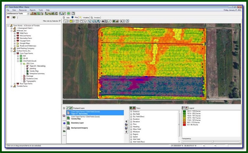 New Holland Yield Mapping Software
