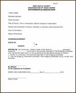 New York State Dba Form