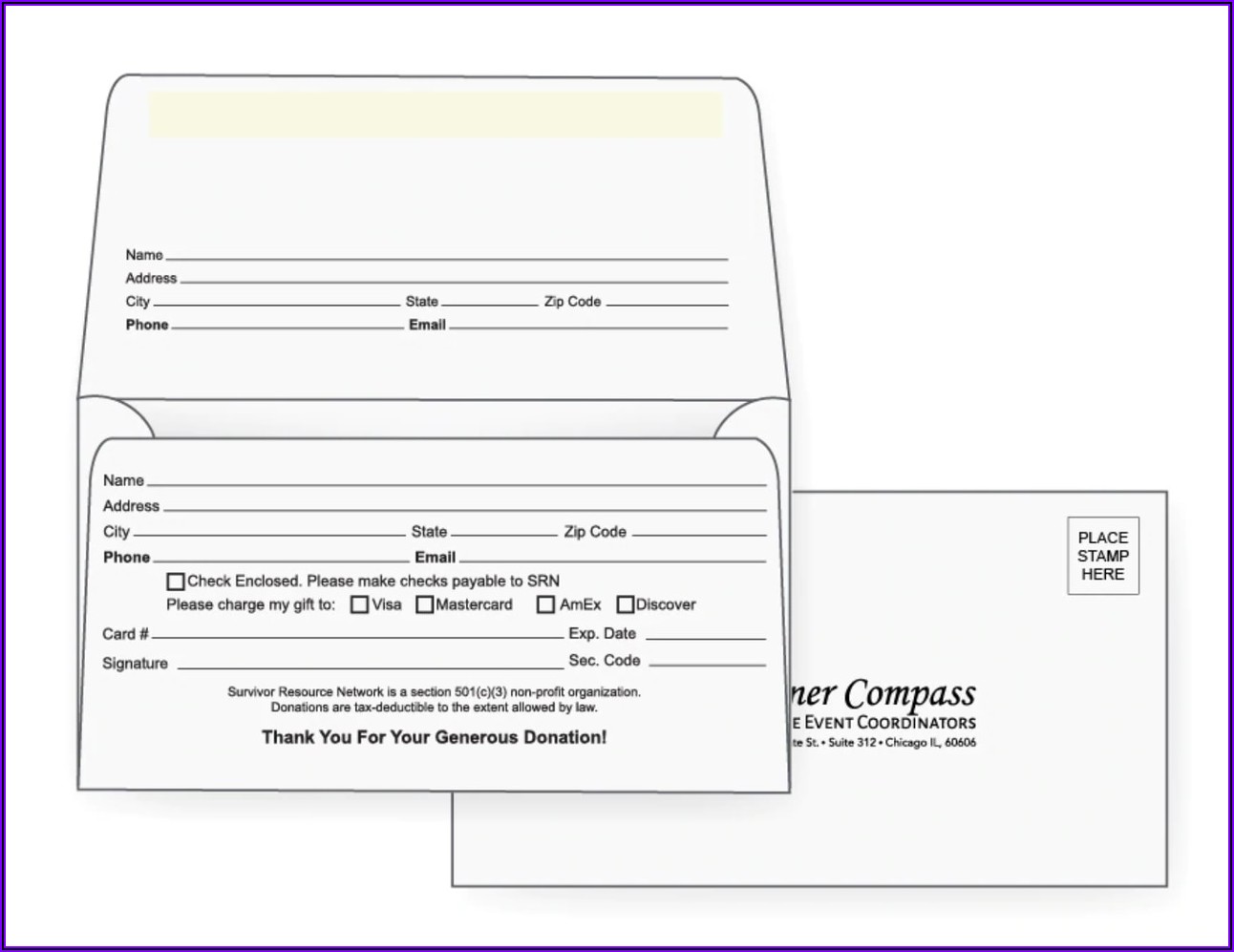 No 9 Remittance Envelope Size