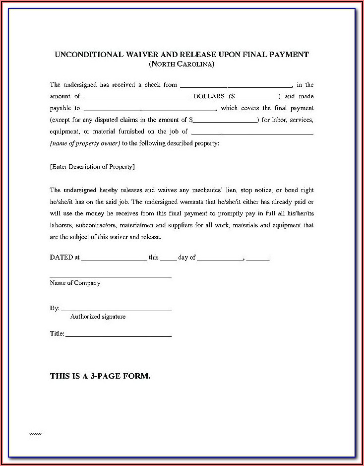 Notice Of Intent To Evict Form