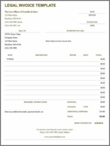 Oil Change Receipt Template Download
